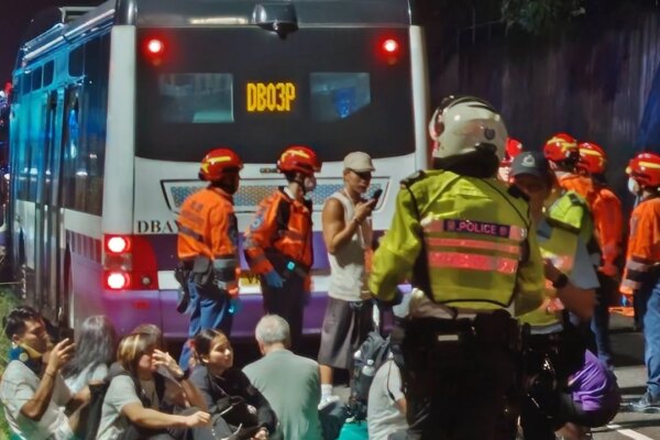 Cabby killed, 9 others injured after taxi hits bus, truck on Lantau Island