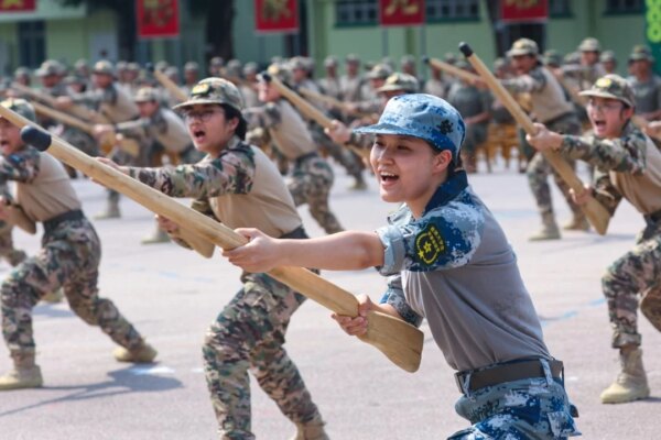 500 PLA summer camp cadets battle heat as they step out of their comfort zone