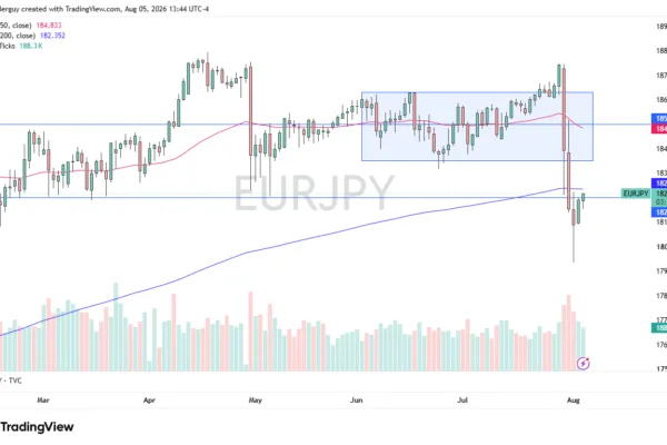 EUR/JPY Forex Signal 06/08: Euro Recovery Tests Yen