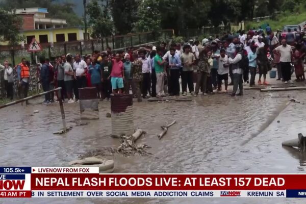 Hundreds missing after Nepal flash flood