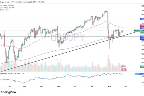 USD/JPY Forecast 27/08: Buyers Defend Dips (Video)
