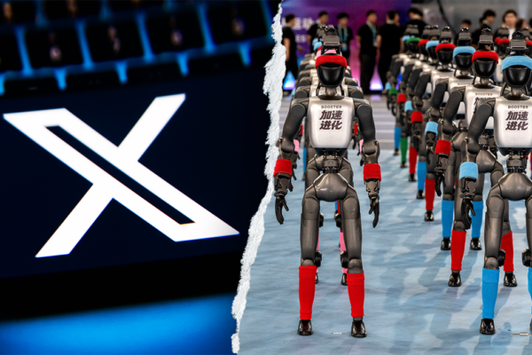 X and Chinese bots