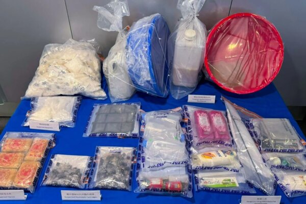 13-year-old among 321 arrested as Hong Kong police seize drugs worth HK$130m