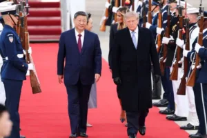 LIVE: Trump welcomes China's Xi to Washington for high-stakes summit