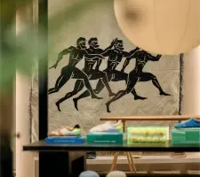 Inside a Pane store in China.