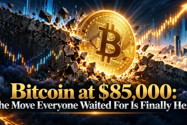 Bitcoin at $85,000: The Move Everyone Waited For Is Finally Here