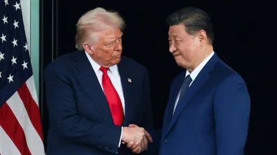Donald Trump and Xi Jinping