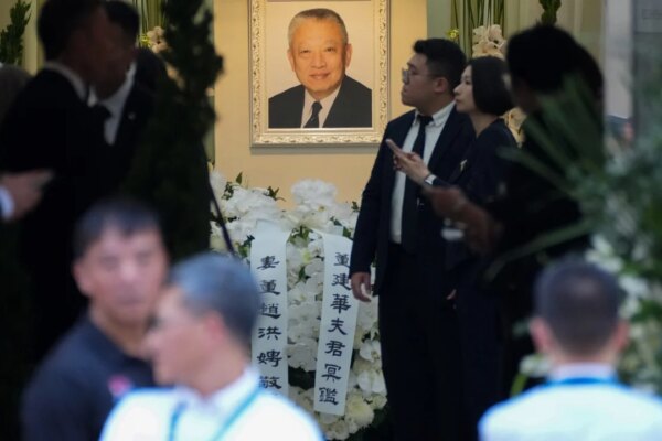 Hong Kong’s political, business elite pay final respects to Tung Chee-hwa