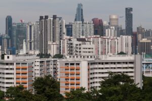 Singapore allows residents to withdraw a proportion of their pension to buy homes under certain conditions. Photo: Getty Images