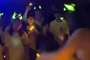 CityU investigates after clip shows man carrying woman in bra, shorts at disco night