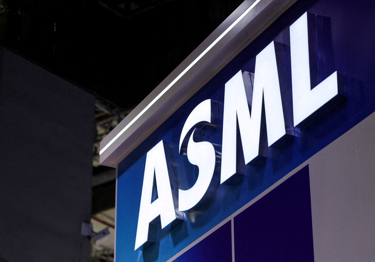 The ASML logo. Reuters-Yonhap News - Seoul Economic Daily International News from South Korea